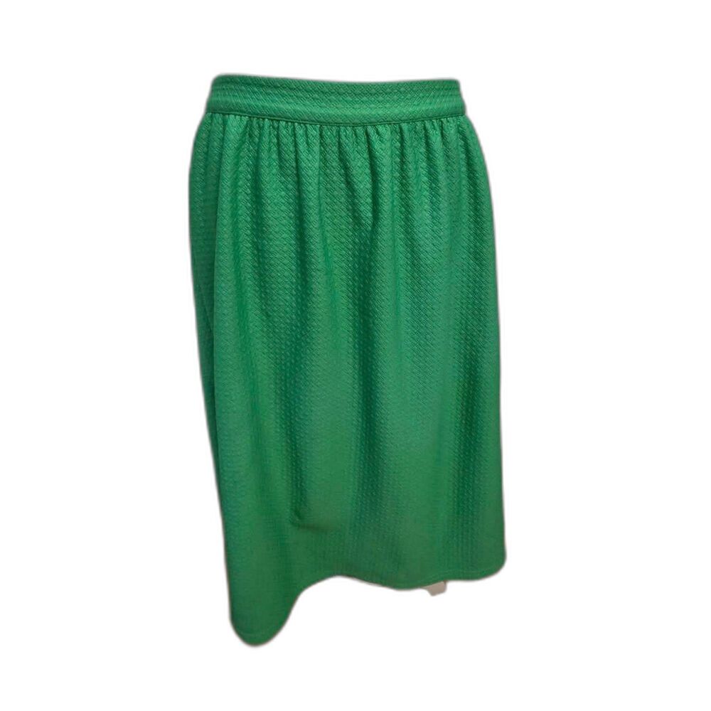 True Decadence TD Green Textured Midi Skirt UK 14 (10 US)